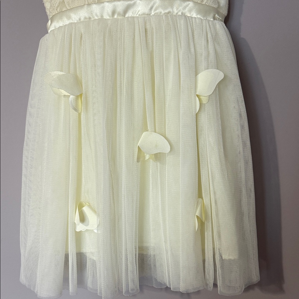 Flower girl/formal Popatu Dress with Butterfly Accents - 24 months - Picture 3 of 7